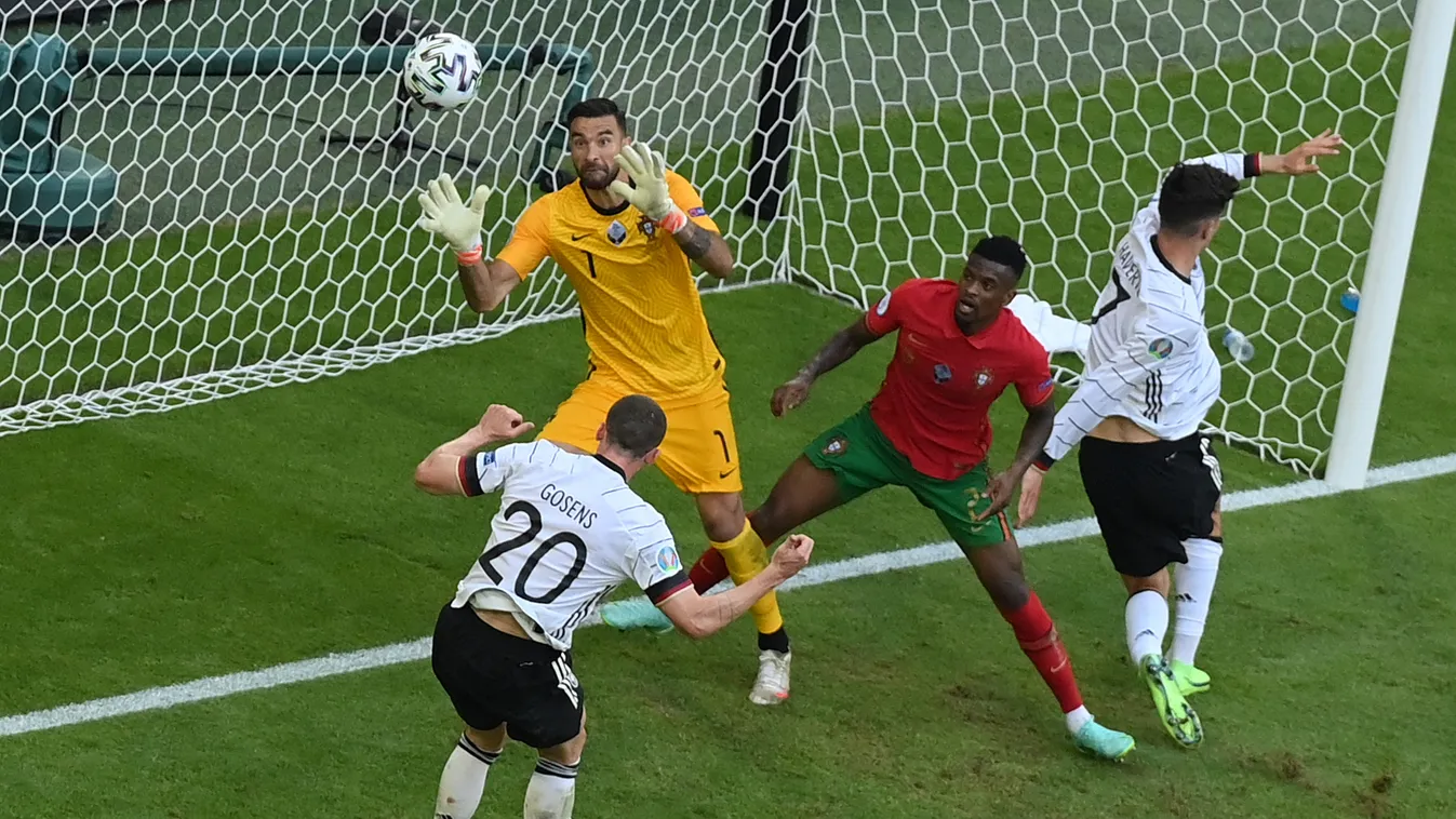 Portugália - Németország, Foci EB, labdarúgó Európa-bajnokság, Euro 2020, labdarúgás, csoportkör, F csoport, Allianz Arena, München, 2021.06.19. 