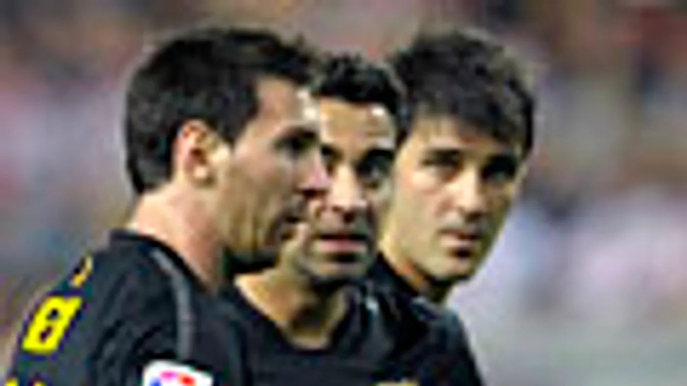 Barcelona, David Villa, onel Messi, Xavi Hernandez