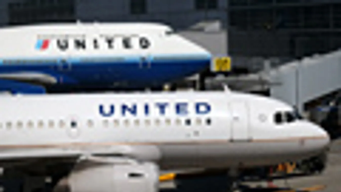 A United Airlines amerikai légitársaság gépei San Franciscoban 