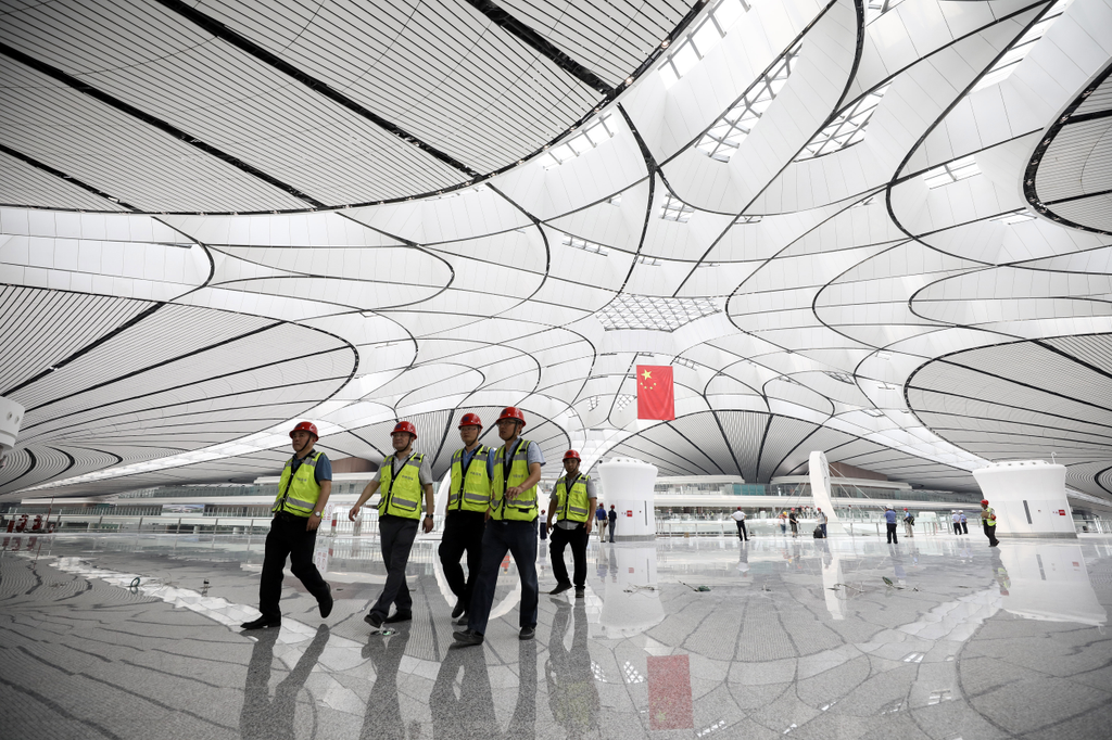 Peking Tahszing Nemzetközi repülőtér Beijing Daxing International Airport 