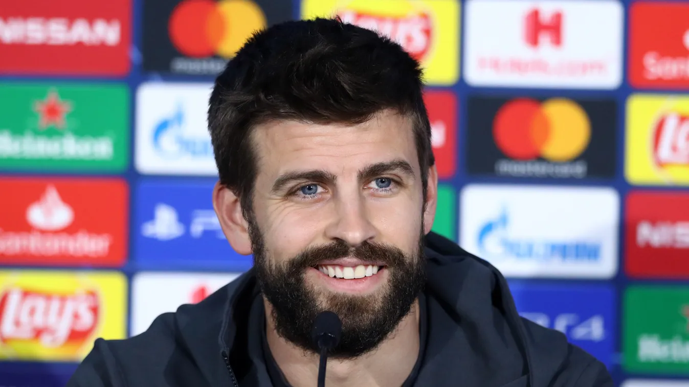 Fc Barcelona press conference and training  - Champions League SPORT soccer soccer match TEAM FOOTBALL UEFA CHAMPIONS LEAGUE SOCCER PLAYER one person waist up 