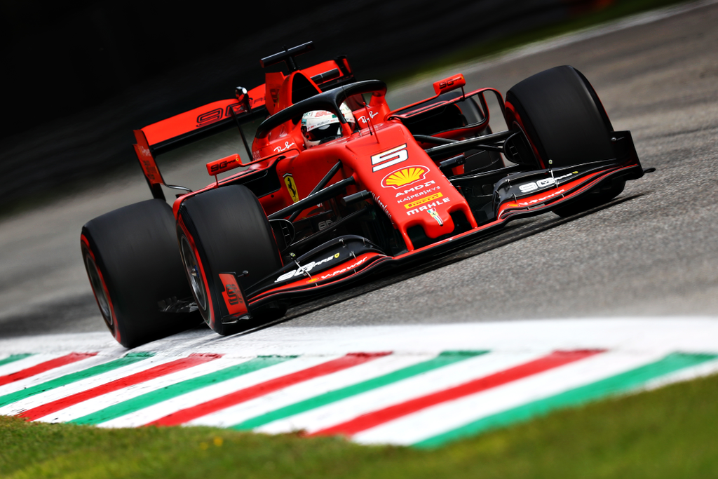 Forma-1, Olasz Nagydíj, szombat, Vettel, Ferrari 