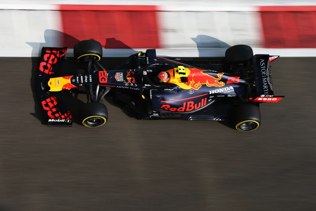 Forma-1, Alexander Albon, Red Bull, Abu-dzabi Nagydíj 