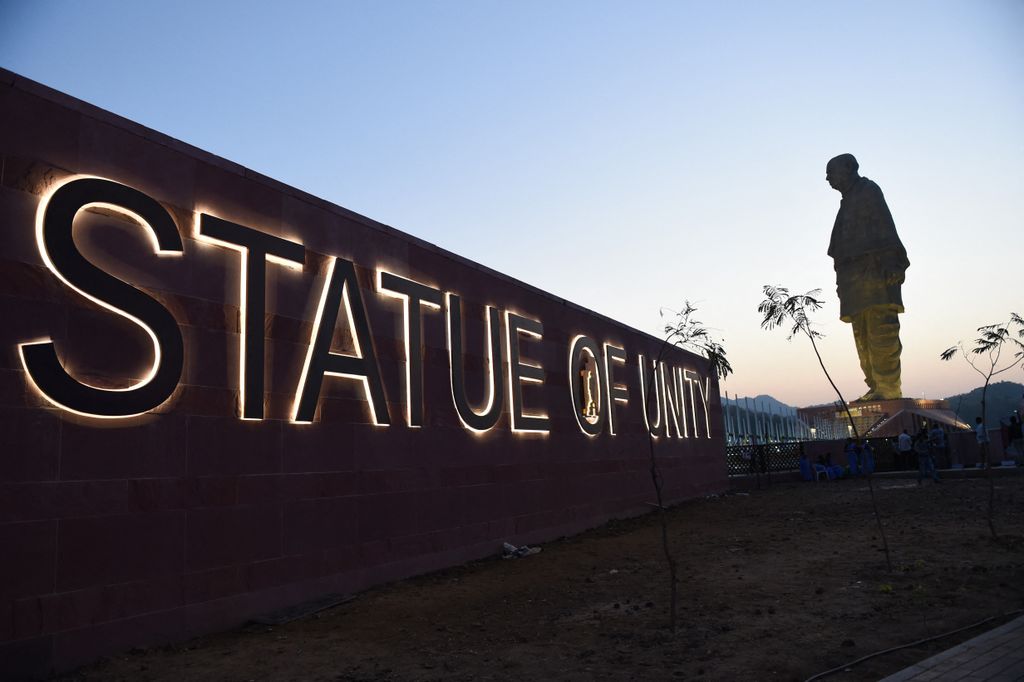 Statue Of Unity Egység-szobor India 