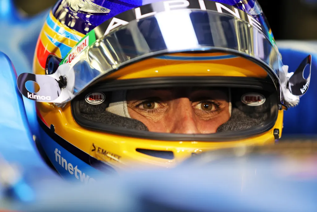 Forma-1, Fernando Alonso, Alpine F1 Team, Bahrein teszt 