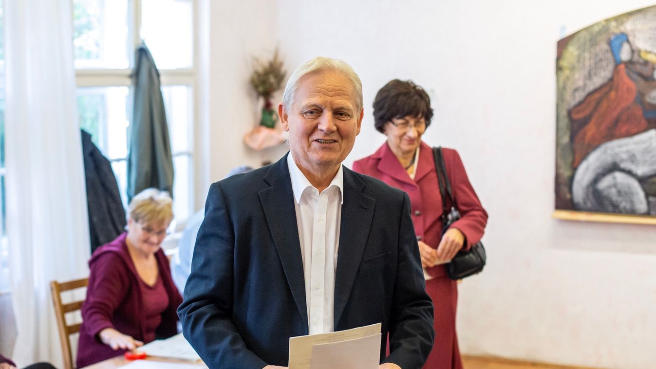 Tarlós István szavaz, Önkormányzati választások 2019 