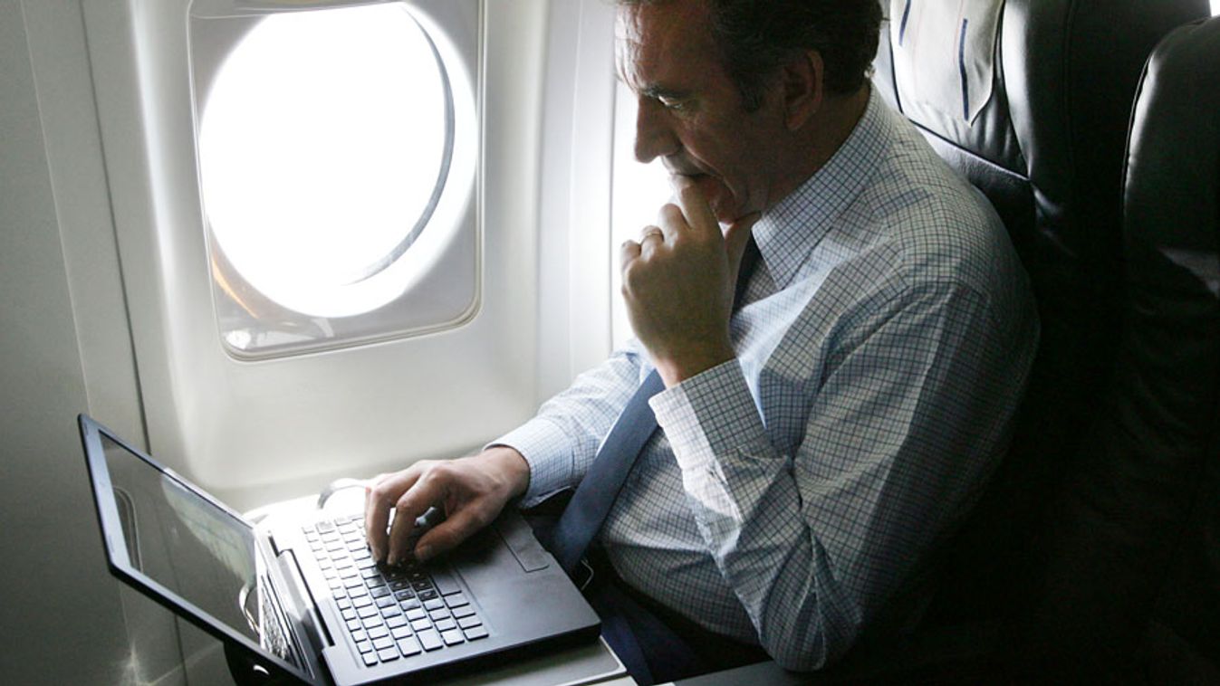Internet a repülőgépen, gogo