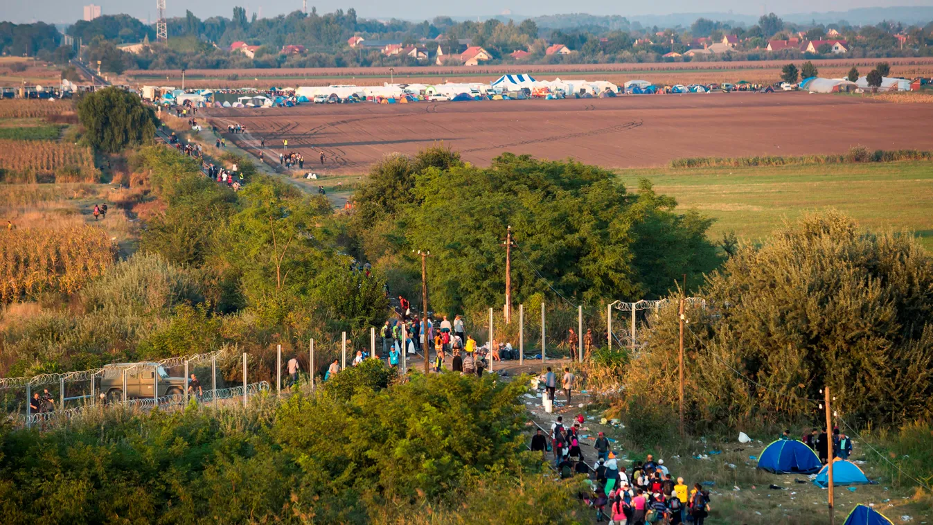 Illegális bevándorlás - Horgos, menekült 