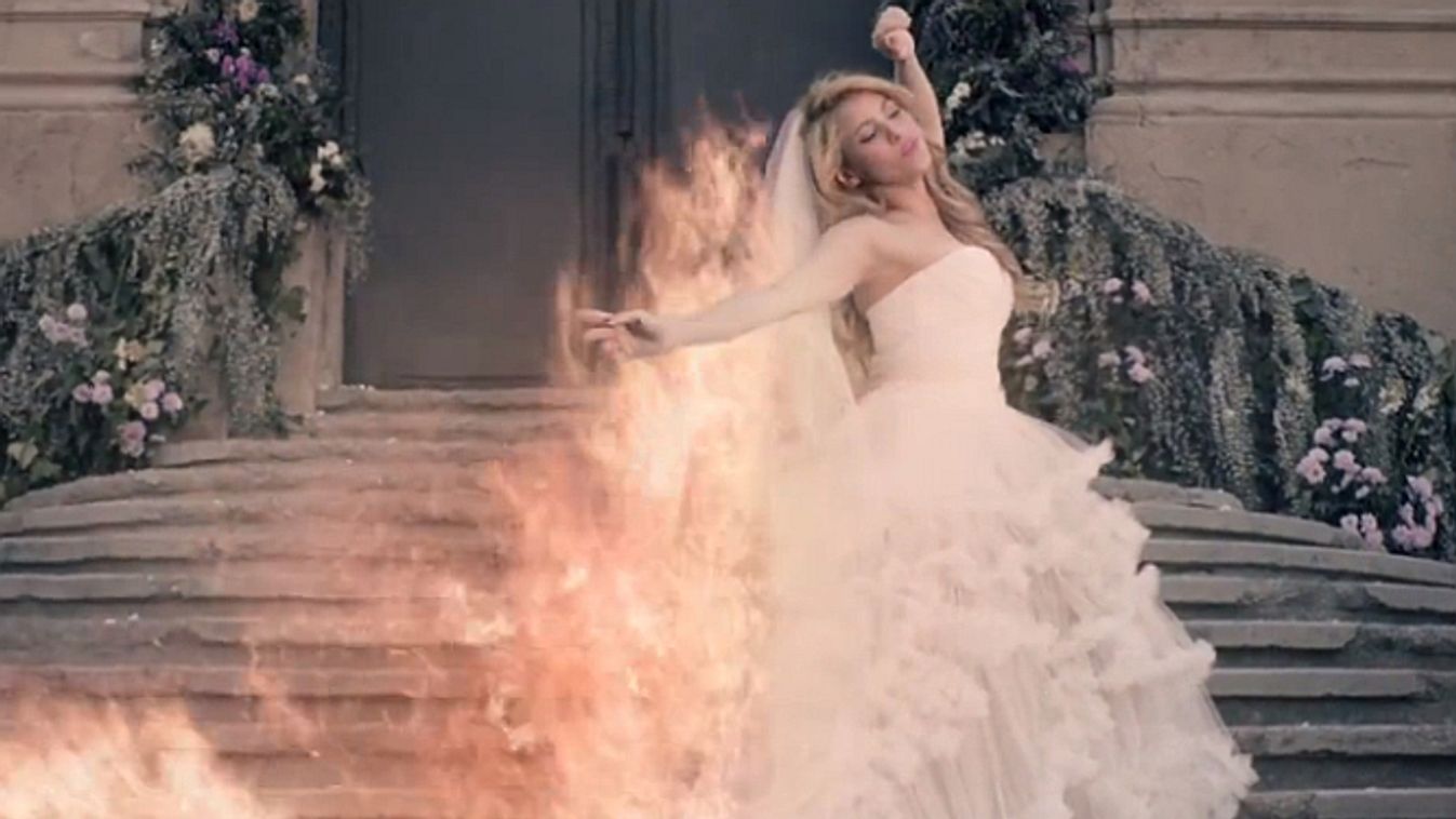Shakira, videoklip, menyasszony 