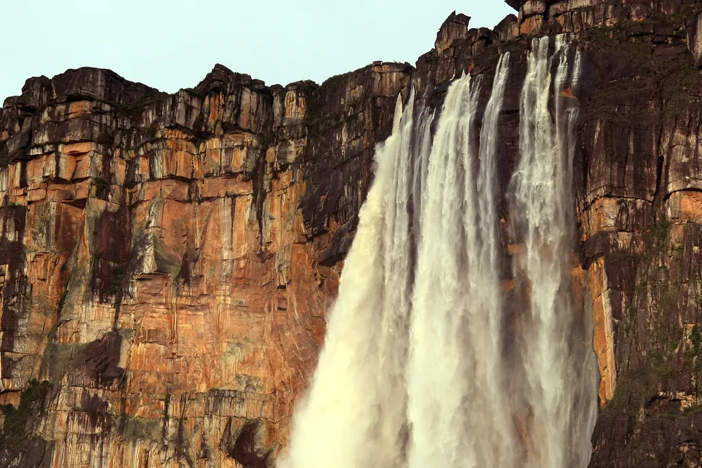 Angel Falls, Angel-vízesés, világ legmagasabb vízesése, Canaima nemzeti park, dél-amerika, Venezuela 