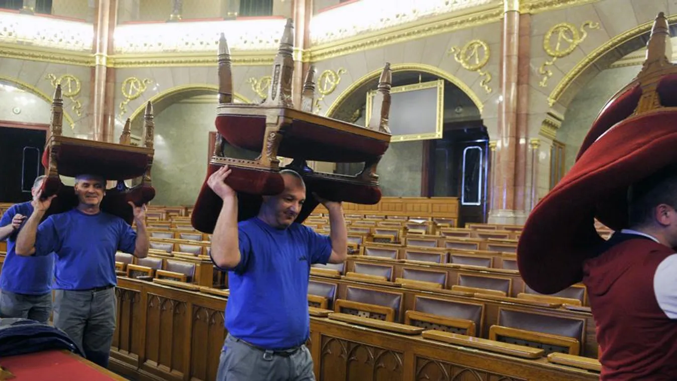 parlament felújítása 