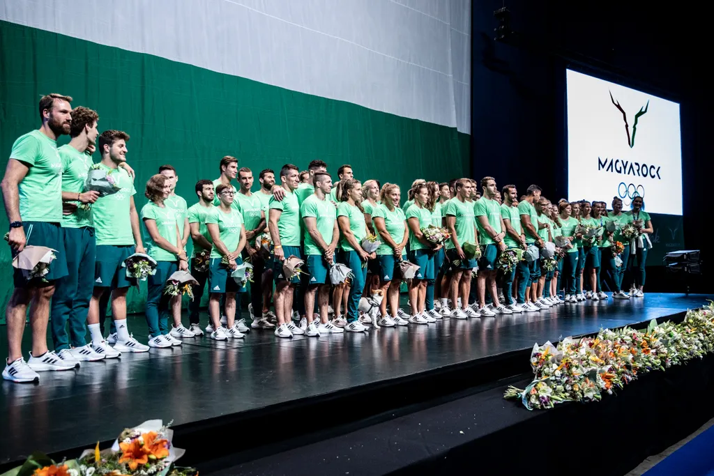 A Magyar Olimpiai Csapat ünnepélyes fogadása, BOK Csarnok 