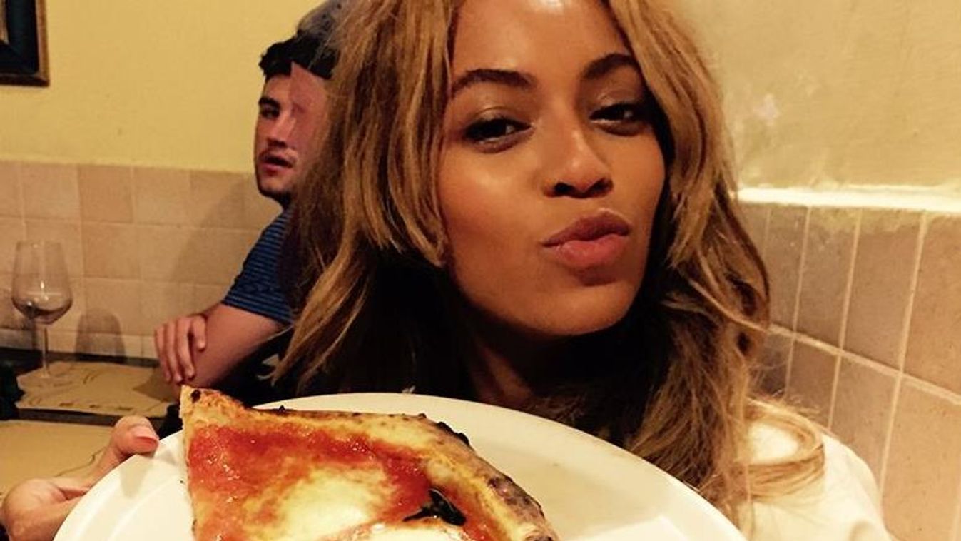 Beyoncé, pizza 