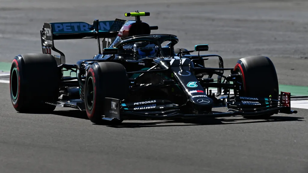 Forma-1, Valtteri Bottas, Mercedes, A 70. Évforduló Nagydíja 2020, péntek 