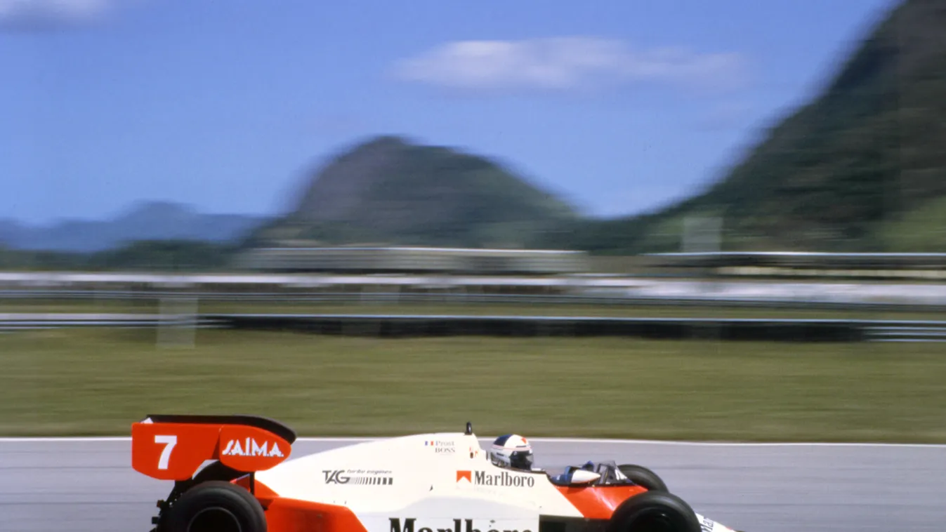 Forma-1, Alain Prost, McLaren TAG Porsche, Brazil Nagydíj 1984 