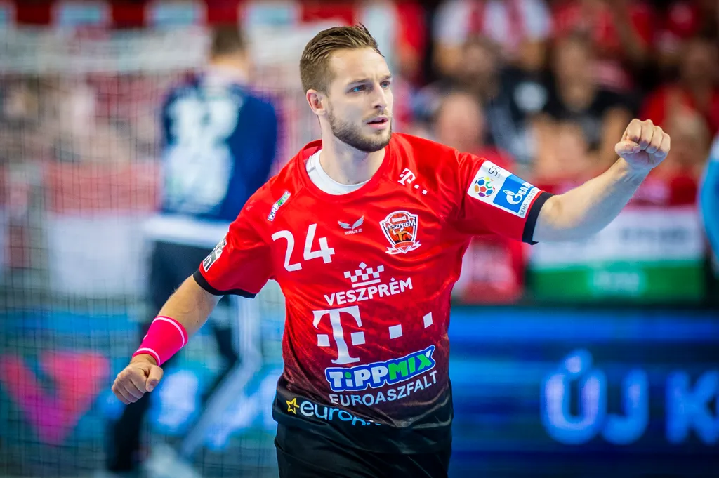 Veszprém - Szeged, férfi, kézilabda, NB1, 8. forduló, Veszprém Aréna, 2021.11.14. Gasper Marguc 