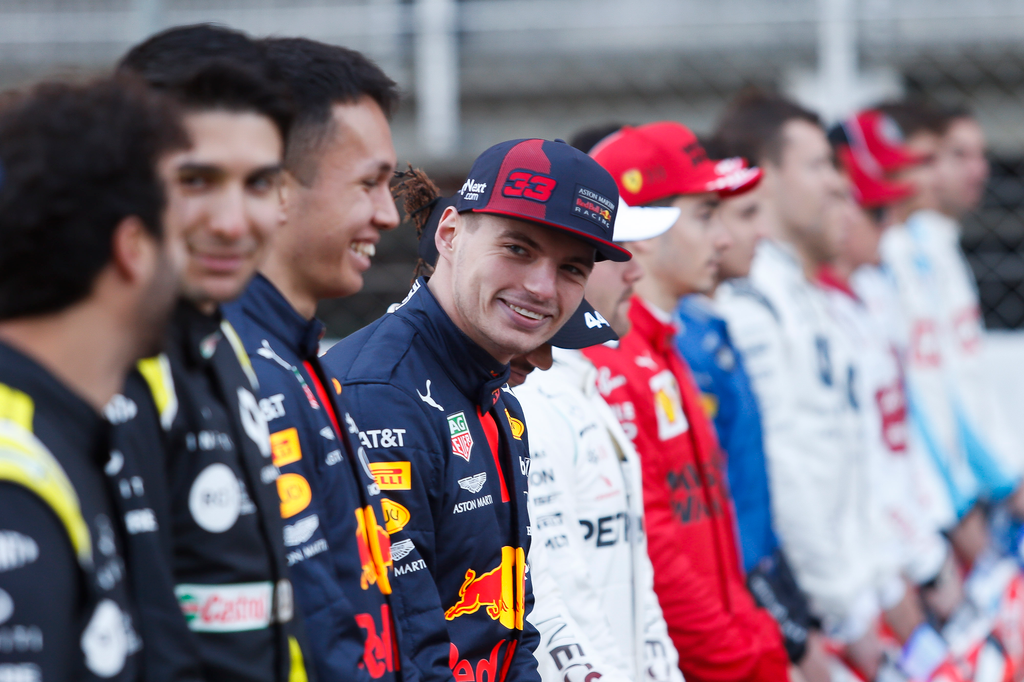 Forma-1, teszt, Barcelona, 1. nap, Max Verstappen, Red Bull 