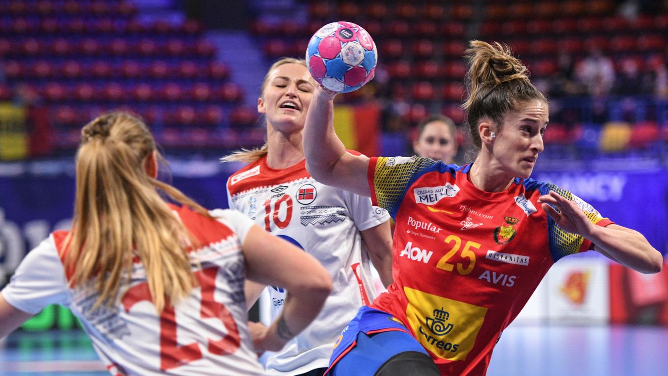 HANDBALL-EHF-EURO2018-SPA-NOR handball Horizontal SPORT SPORT-ACTION FULL LENGTH ACTION 