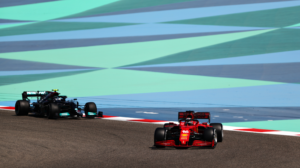 Forma-1, Bahrein teszt, 3. nap, Charles Leclerc, Ferrari, Valtteri Bottas, Mercedes 