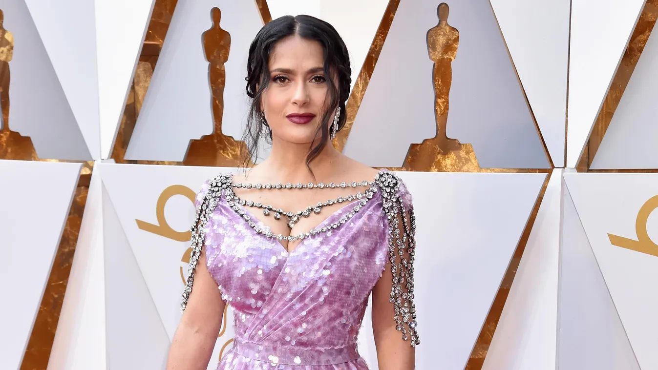 90th Annual Academy Awards - Arrivals 2018 Oscars Salma Hayek 