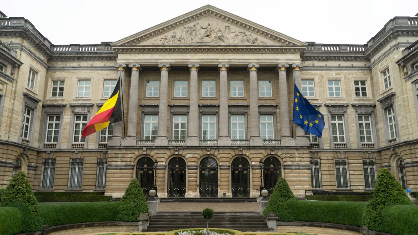 A belga szövetségi parlament épülete, belgium, brüsszel 