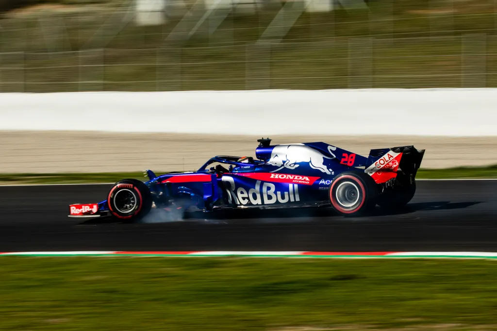 A Forma-1 előszezoni tesztje Barcelonában - 8. nap, Brendon Hartley, Scuderia Toro Rosso 