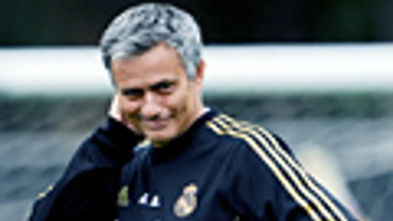 José Mourinho, a Real Madrid edzője 