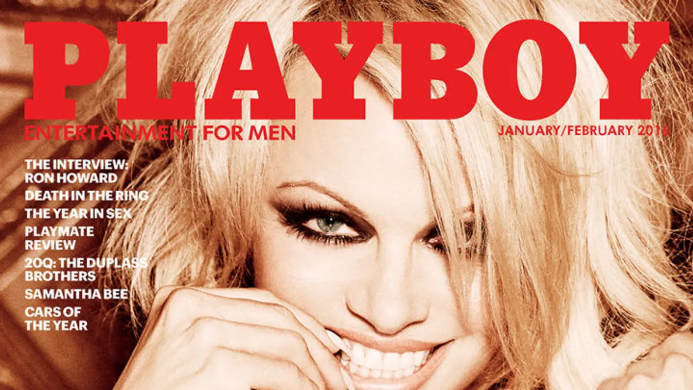 Pamela Anderson 14. vetkőzése a lapnak 