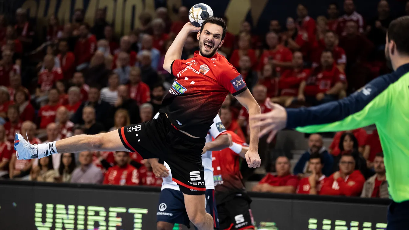 Veszprém - Flensburg, férfi kézilabda Bajnokok Ligája, 5. forduló, 2021.10.21. Petar Nenadic 