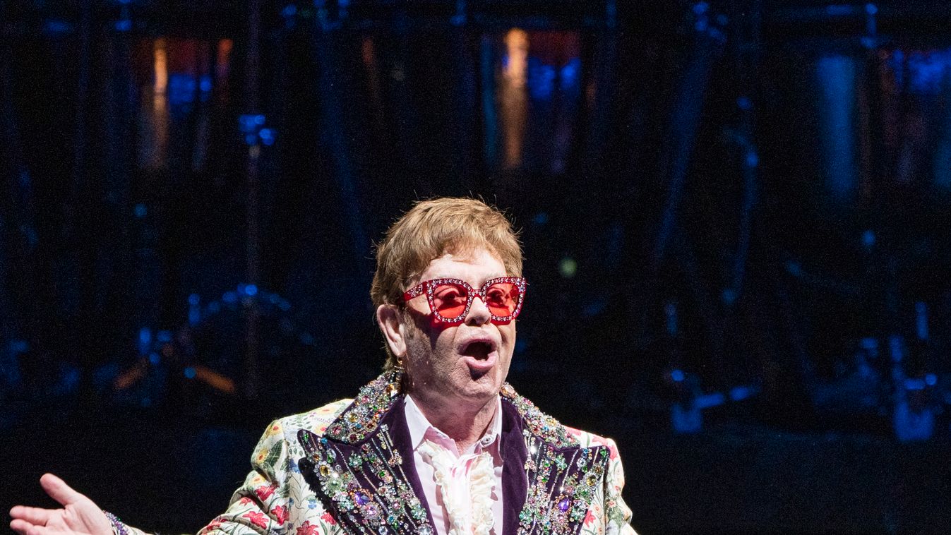 Elton John Farewell Yellow Brick Road Tour - New Orleans, LA GettyImageRank2 Color Image arts culture and entertainment Vertical MUSIC CONCERT 