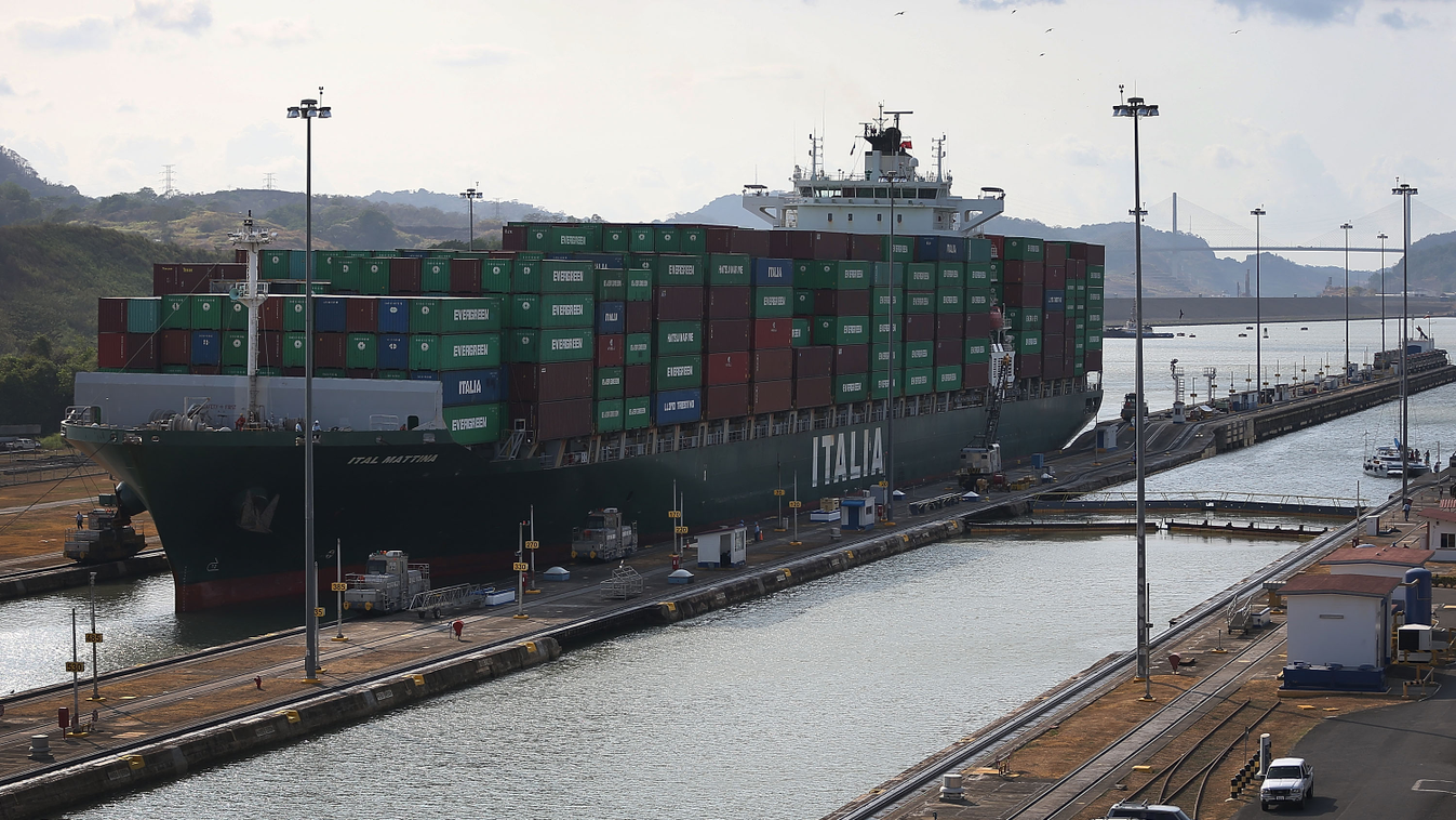 Panama Canal Readies For Planned Expansion > on April 6, 2016 in Panama, Ciudad de, Panama. 