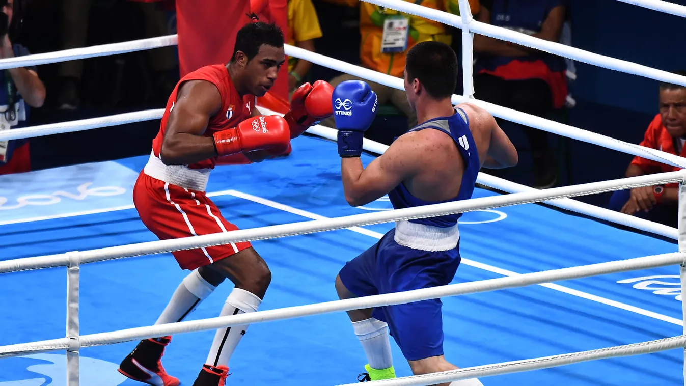 Boxing: Rio 2016 Olympic Games BOXING 2016 Rio Summer Olympics MAN men BOXER Brasil RING males 