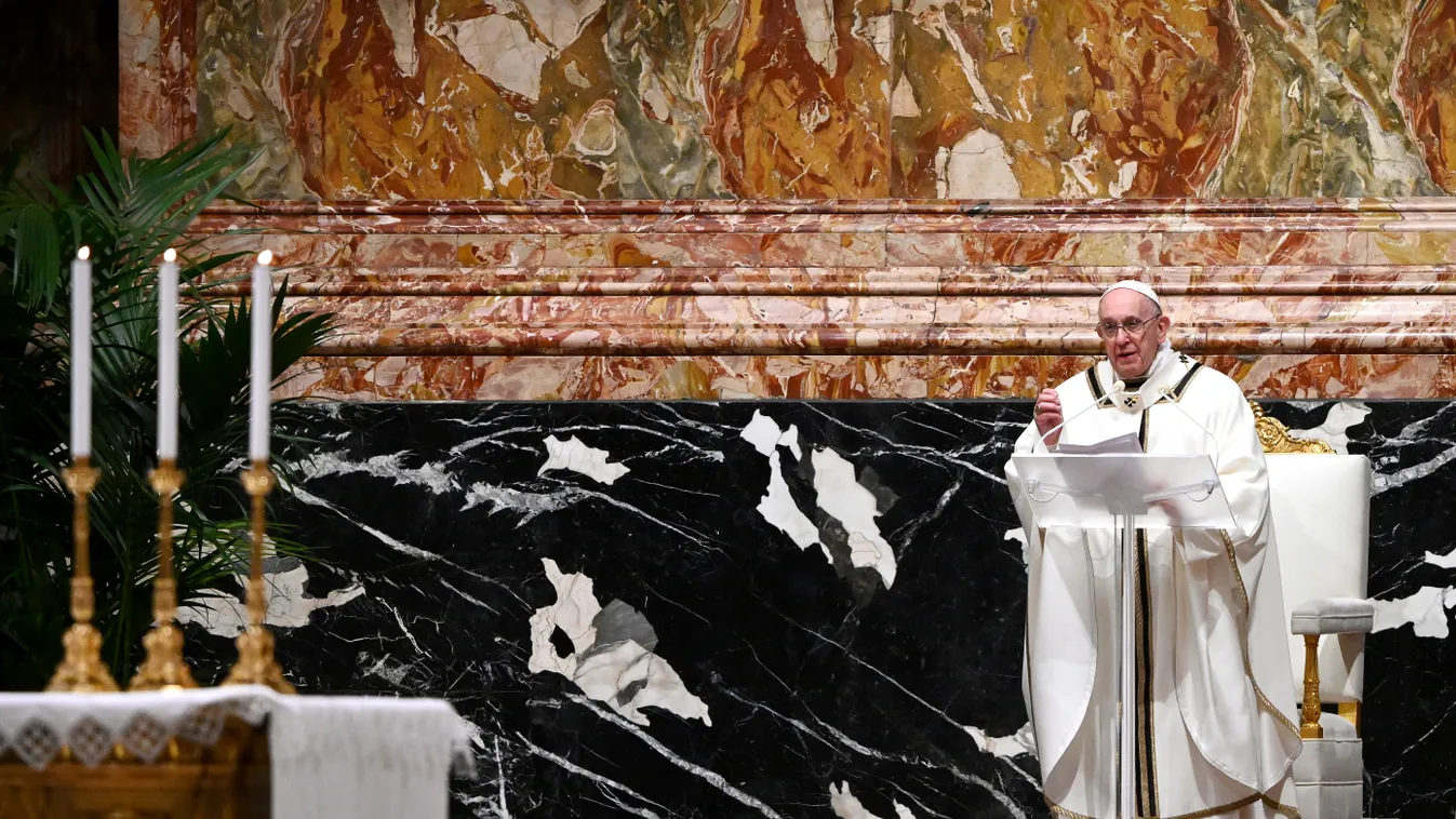 Ferenc pápa, Vatikán, szenteste 