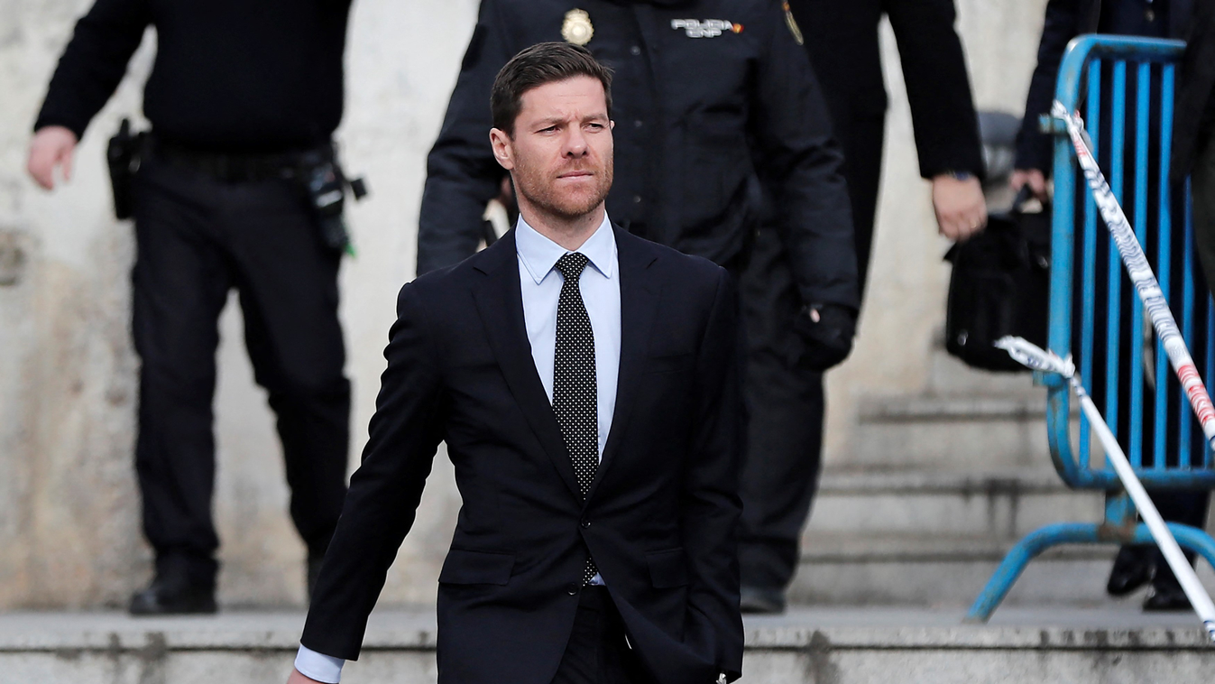 Xabi Alonso in court for tax evasion charge Madrid Xabi Alonso 2019 tax evasion charge Horizontal COURT 