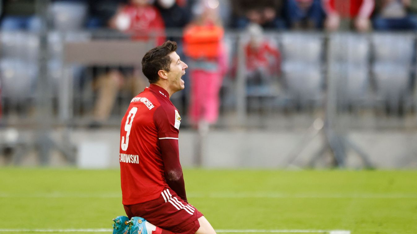 Horizontal Robert Lewandowski Bayern München 