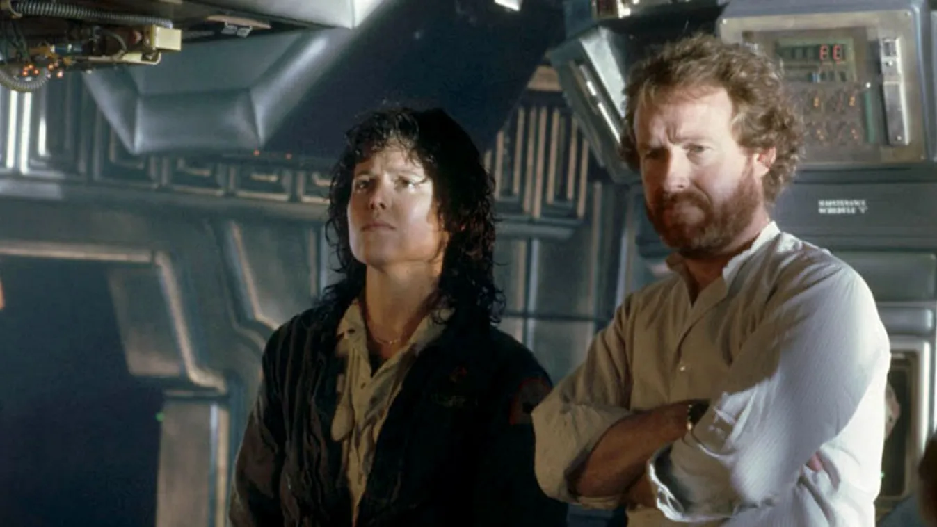 Sigourney Weaver és Ridley Scott 