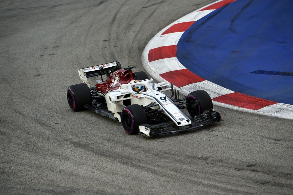 A Forma-1-es Szingapúri Nagydíj szombati napja, Marcus Ericsson, Alfa Romeo Sauber 