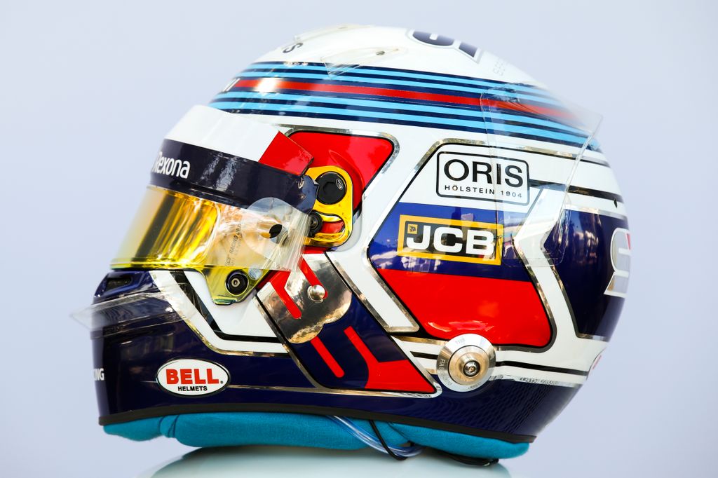 Forma-1, Szergej Szirotkin, Williams Racing, bukósisak 