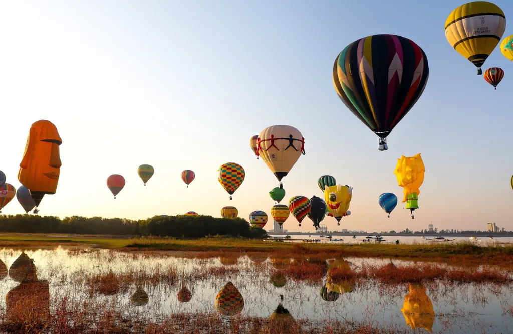 Hőlégballon-fesztivál Mexikóban, galéria, 2022 