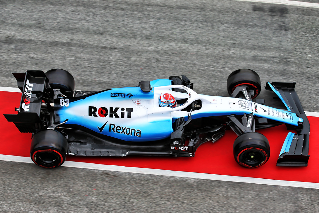Forma-1, George Russell, Williams Racing, Barcelona teszt 3. nap 