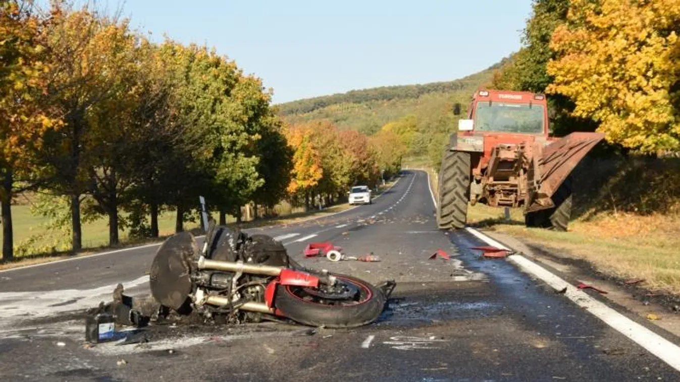 Halálos motoros baleset Tapolca 