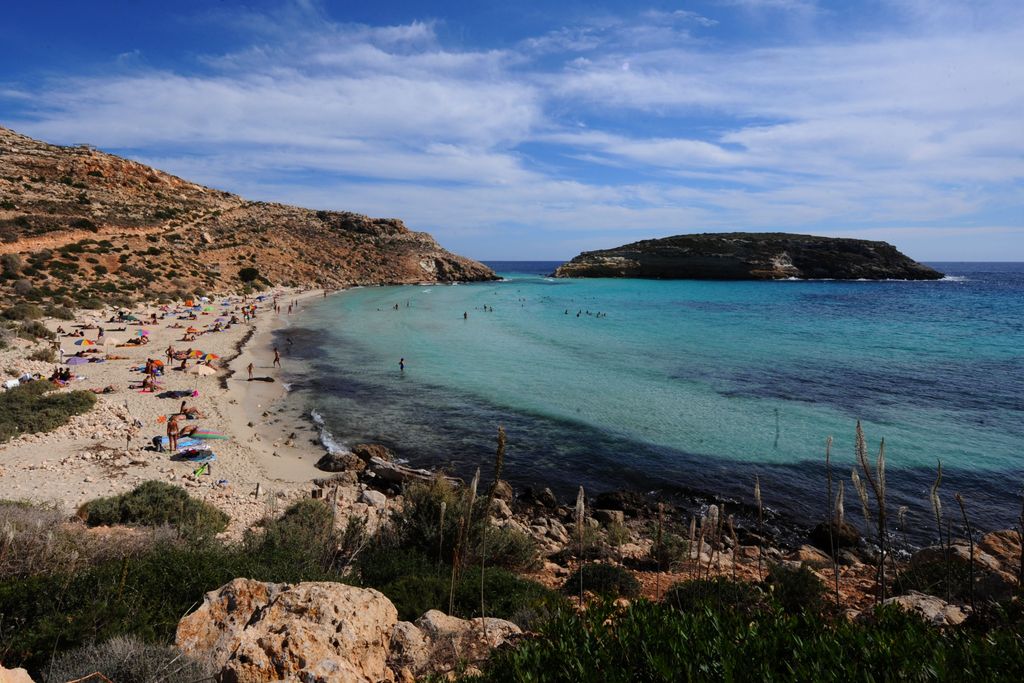 7. Spiaggia dei Conigli, Lampedusa, Szicília, Olaszország 