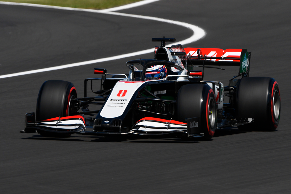 Forma-1, Romain Grosjean, Haas, Brit Nagydíj 