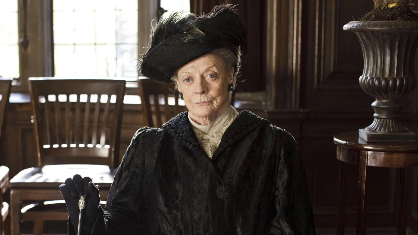 Maggie Smith a Downton Abbey-ben 