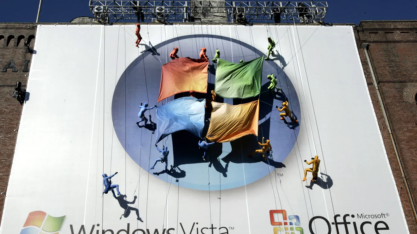 Vége az XP-nek, újjáéledhet a Microsoft, Vista bemutató New Yorkban 