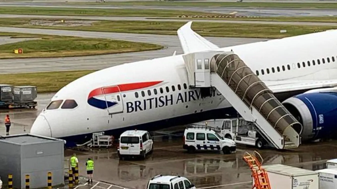 British Airways, Boeing 787-800, Heathrow repülőtér, London 