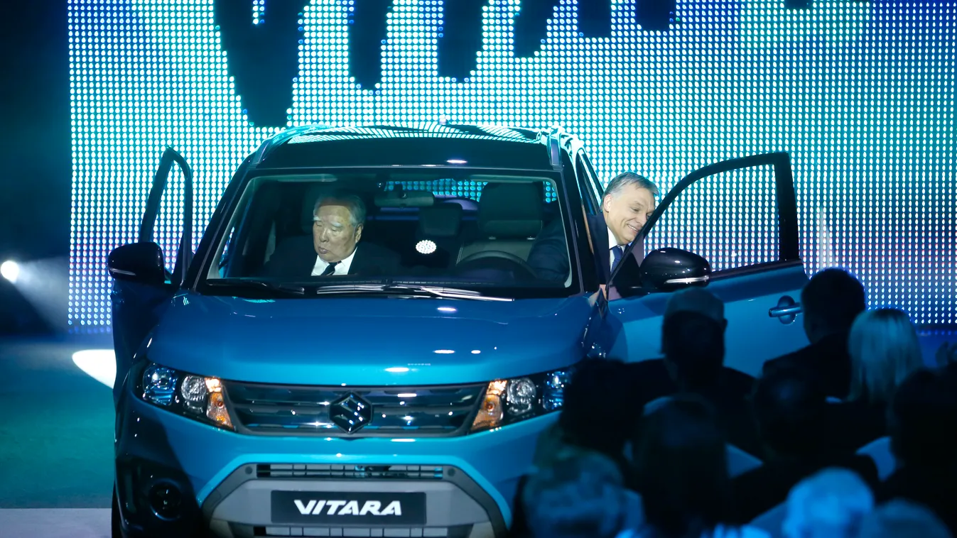 Orbán Viktor új Suzuki Vitara 
