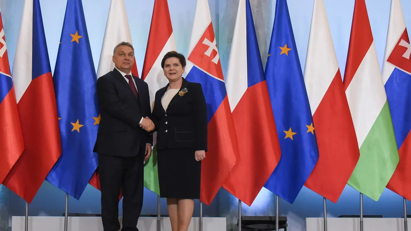 v4 visegrád varsó Orbán Viktor 