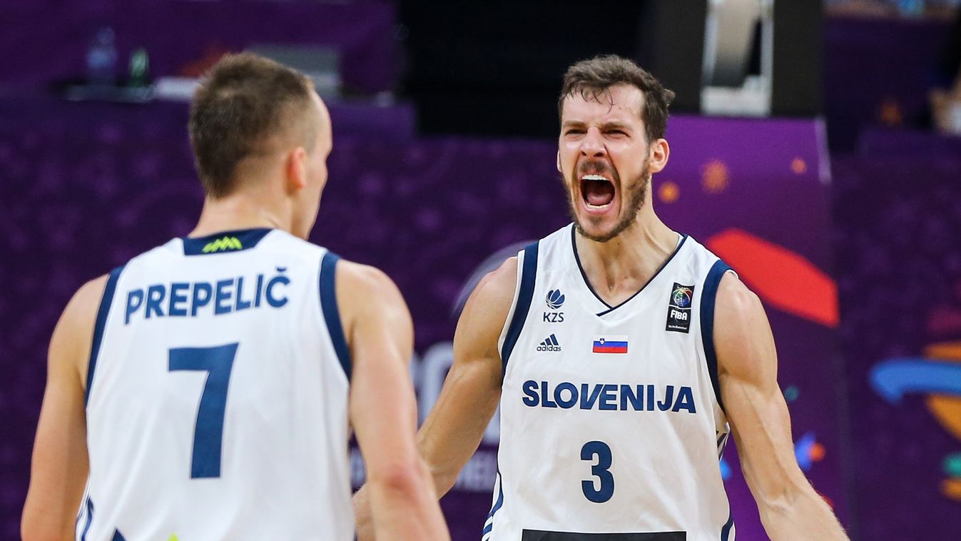 Slovenia vs Serbia : FIBA EuroBasket 2017 FINAL BASKETBALL MAN men tall Cup GAME basketballer 2017 FIBA EuroBasket 2017 - 2017 