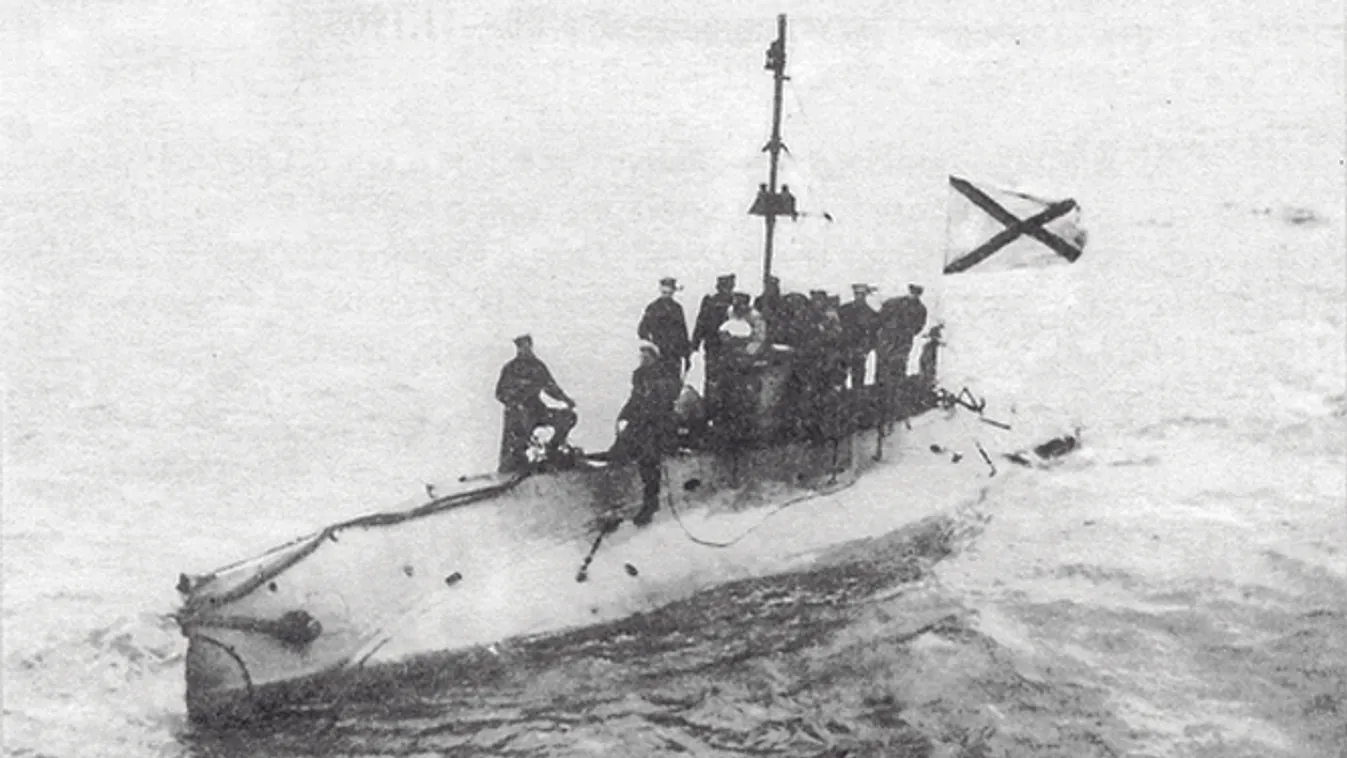 A Beluga, Szom-típusú tengeralattjáró, svéd, 1916,  elsüllyedt, Szom (Harcsa) nevű,  roncs, 
